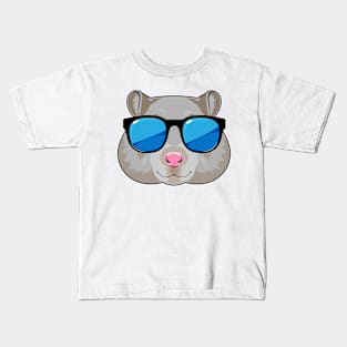 Hamster with Sunglasses Kids T-Shirt